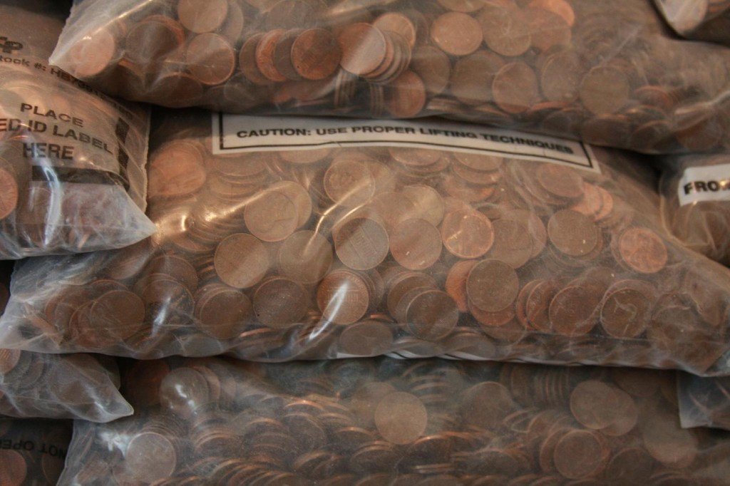 Copper Pennies Tons Investment