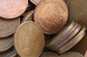 how much does a penny weigh